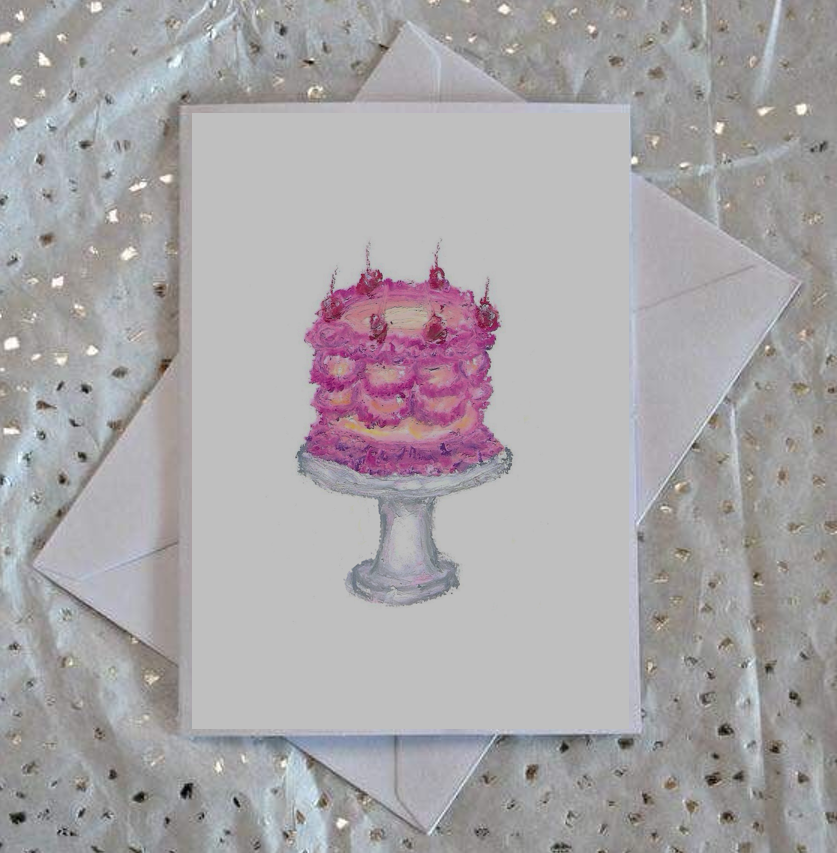 Pinke Torte
