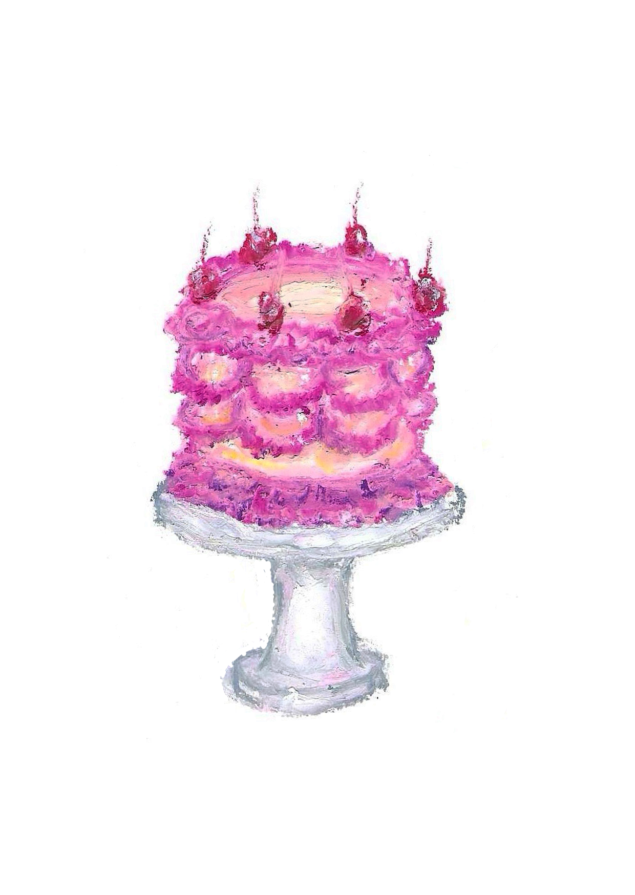 Pinke Torte